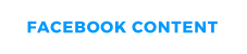 FACEBOOK CONTENT